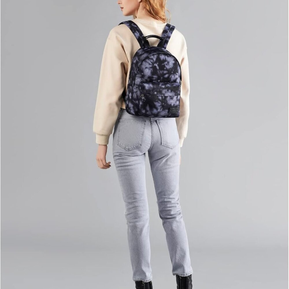 Mini Backpack Water-Resistant Patterned Small Day… - image 2